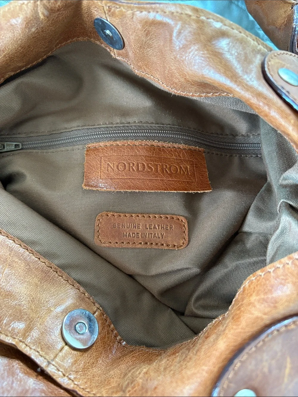 Leather Hobo Bag